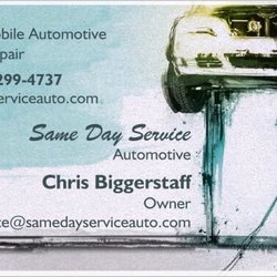 Auto Mechanic - Same Day Service Automotive