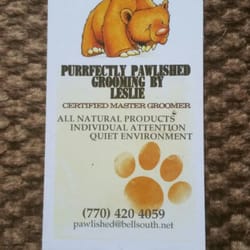 Pet Groomers - Purrfectly Pawlished Grooms by Leslie